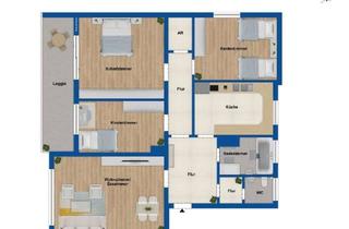 Wohnung mieten in Dalweg 20, 48249 Dülmen, Frisch renovierte 4-Zimmer-Wohnung mit Südwestbalkon, Garage & Stellplatz in Dülmen