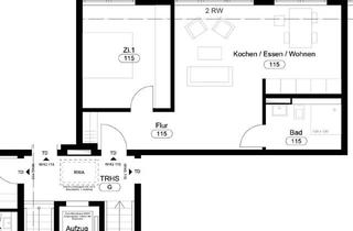 Wohnung mieten in Yalova-Straße 32, 72108 Rottenburg, Barriere 2-Zimmer-Wohnung für Rentnerehepaar, Erstbezug Nöhe Bahnhof Rottenburg