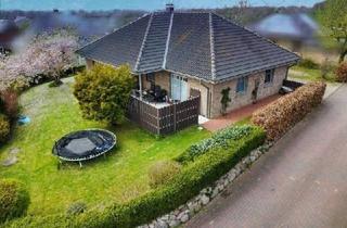 Haus kaufen in 24850 Hüsby, Ebenerdig und jung - ansprechender Bungalow zum bequemen Wohnen auch im Alter