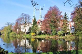 Büro zu mieten in 23552 Innenstadt, Arbeiten mit Stil: Büroetage in Toplage am Mühlenteich !!