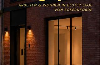 Gewerbeimmobilie mieten in Langebrückstraße, 24340 Eckernförde, Arbeiten & Wohnen in bester Lage von Eckernförde