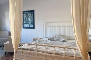 Immobilie mieten in Verschaffeltstraße 33, 68723 Schwetzingen, Möblierte 1,5-Zimmer-Wohnung mit Balkon – ruhig & grün in Schwetzingen