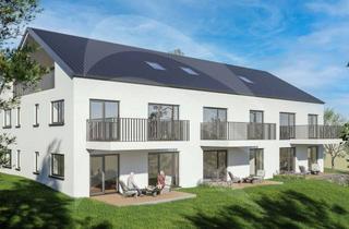 Wohnung kaufen in 93177 Altenthann, unverbaubare Südlage & KFW40-QNG: Hochwertige 2-Zimmer-Erdgeschosswohnung - optional mit Garten