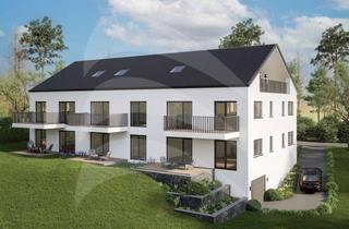 Wohnung kaufen in 93177 Altenthann, KFW40-QNG & unverbaubare Südlage: Großzügige 4-Zimmer-Erdgeschosswohnung - optional mit Garten