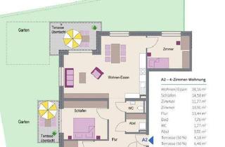 Wohnung kaufen in 74223 Flein, Flein - Haus in Haus - 4,5 Zimmer , HW-Raum , großer Garten - Erstbezug ab sofort !