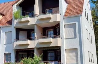 Wohnung kaufen in 86167 Augsburg, Kapitalanleger aufgepasst - Helle Zwei-Zimmerwohnung - gut vermietet und kein Renovierungsstau