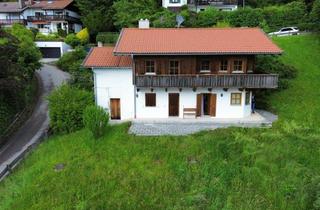 Haus kaufen in 83684 Tegernsee, Juwel am Leeberg: Ein-/Zweifamilienhaus mit See- und Bergblick in Bestlage