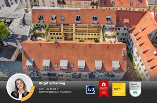 Wohnung mieten in Barfüßerstraße 17, 06108 Halle, großzügige, ruhige 2-Zimmer-Wohnung mit zwei Balkonen in zentraler Lage in der Hallenser Altstadt!