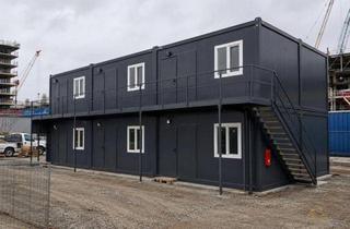 Gewerbeimmobilie kaufen in 31737 Rinteln, Moderner Bürocontainer in Anthrazit - (inkl. MwSt. & zzgl. Fracht)