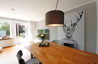 Wohnung kaufen in 82008 Unterhaching, WOHNEN AUF 2 EBENEN! - mit wunderschönem Garten, top saniert!