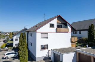 Wohnung kaufen in 78658 Zimmern, Zentral wohnen in Zimmern ob Rottweil – DG-Wohnung mit Loggia und Garage