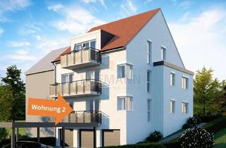 Wohnung kaufen in 97422 Deutschhof, Moderne 3-Zimmer-Neubau Wohnung – zentrumsnahe Lage im Villenviertel, kl. Wohnanlage, Lift uvm.