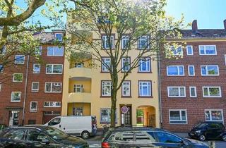 Wohnung kaufen in 20255 Stellingen, Charmante 2-Zimmer Altbauwohnung mit 2 Balkonen, in ruhiger und zentraler Lage von HH-Eimsbüttel...