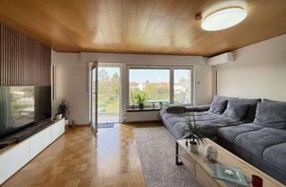 Wohnung kaufen in 68766 Hockenheim, Charmante 3-Zimmer-Dachgeschosswohnung mit sonnigem Balkon und Garten in Hockenheim
