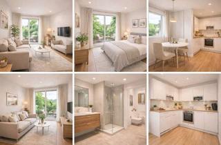 Wohnung kaufen in 16225 Eberswalde, Eberswalde: ERSTBEZUG im LUXUS Neubau: 1-Zi-Whg im 2.OG21m² MIT BALKO N ab 2027 BEZUGSBEREIT