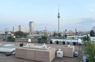 Penthouse kaufen in 10119 Mitte, Eine Immobilie der Extraklasse: Penthouse-Wohnung mit spektakulärer Dachterrasse