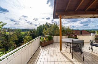 Wohnung mieten in 74382 Neckarwestheim, Wohnen wie im eigenen Haus: 4-Zimmer-Wohnung mit großem Südbalkon, traumhaftem Blick und Kamin