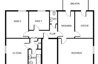Wohnung mieten in Hochstraße, 59192 Bergkamen, Charmante 4-Zimmer-Etagenwohnung in Bergkamen