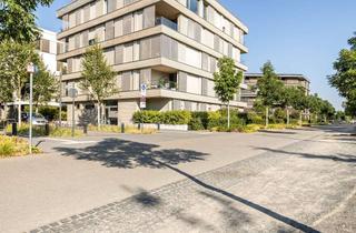 Wohnung mieten in 74076 Heilbronn, Neckarbogen: Attraktive u. lichtdurchflutete 3-Zi.-EG-Wohnung mit EBK, Garten u. großer Terrasse