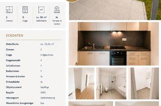 Wohnung mieten in Sigrid-Undset-Straße 11, 15831 Blankenfelde-Mahlow, 2‑Zimmer‑Wohnung mit Terrasse & Garten
