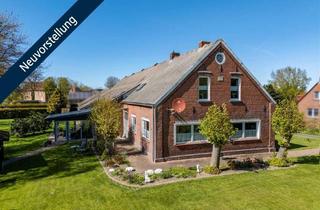 Haus kaufen in 26553 Dornum, Modernisierter Gulfhof nahe Nordsee – ca. 340 m² Wohnfläche, großer Garten & riesige Scheune