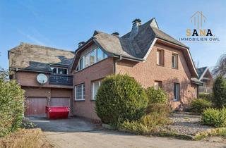 Haus kaufen in 32584 Löhne, Kapitalanlage & Eigenheim zugleich: Zweifamilienhaus in Löhne
