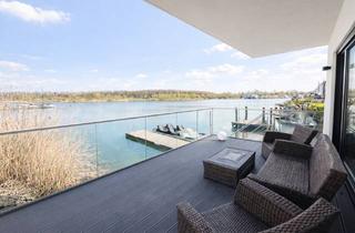 Haus kaufen in 04575 Neukieritzsch, Exklusives Haus am Hainer See mit Steg & Garten