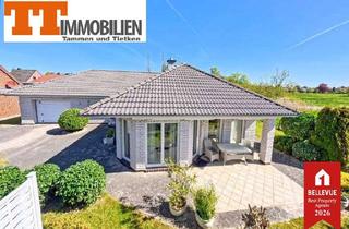 Haus mieten in 26419 Schortens, TT bietet an: Ebenerdig wohnen mit Stil - Exklusiver 4-Zimmer-Bungalow in traumhafter Endlage