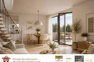 Wohnung kaufen in 84144 Geisenhausen, Modern wohnen auf zwei Ebenen: 3-Zimmer-Neubau-Maisonette perfekt für kleine Familien & Eigennutzer!