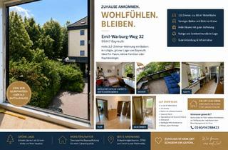 Wohnung kaufen in Emil-Warburg-Weg 32, 95447 Birken, Wohnen direkt am Campus: 3,5-Zi ETW im 1. Stock mit Südbalkon in Bayreuth-Birken
