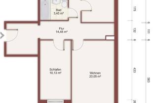 Wohnung mieten in Brodaer Straße 25, 17033 Stadtgebiet West, Zuhause mit drei Zimmern in Neubrandenburg