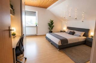 Wohnung mieten in 75173 Südweststadt, Zimmer Wohnung - DG mit Balkon in ruhigen Wohngebiet