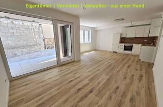 Wohnung mieten in Mainstraße 13-15, 68642 Bürstadt, Direkt vom Eigentümer: Moderne 3Z-EG-WHG mit Terrasse, Aufzug, TG & PV-Strom