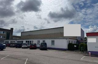 Büro zu mieten in Osterlängstr. 60/2, 73527 Schwäbisch Gmünd, Industrie- & Lagerhalle mit Bürogebäude – 1.135,52 m² | 8,5 m Höhe | 35 m Länge | Hallenkran 25 t