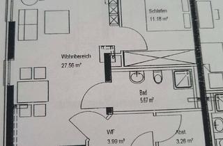 Immobilie mieten in Brühlstraße 92, 78056 Villingen-Schwenningen, 2-Zimmerwohung in VS-Schwennigen, Zeitmietvertrag max. Mietdauer 36 Monate.