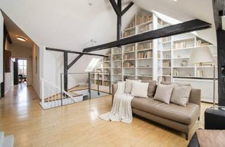 Wohnung kaufen in Skylineblick, 60487 Frankfurt, Maisonette-Traum in Frankfurt-Bockenheim mit Dachterrasse und Skylineblick