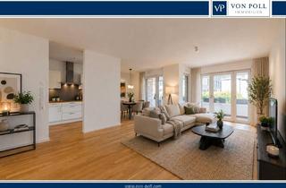 Wohnung kaufen in 60486 Frankfurt, Moderne Drei-Zimmer-Gartenwohnung mit Terrasse und TG-Stellplatz