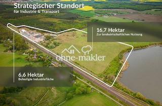 Lager kaufen in Am Bahnhof 12, 17192 Kargow, 23 ha Industrie- und Landwirtschaftsfläche mit Gleisanschluss