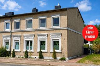 Doppelhaushälfte kaufen in 17358 Torgelow, HORN IMMOBILIEN ++ liebevoll renoviertes Ein- oder Zweifamilienhaus in Torgelow mit großem Grundstück