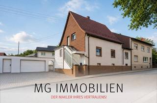 Einfamilienhaus kaufen in 66882 Hütschenhausen, Hütschenhausen / Spesbach - MG - Solides Einfamilienhaus mit Doppelgarage, Garten & Potenzial in zentraler Lage von Spesbach