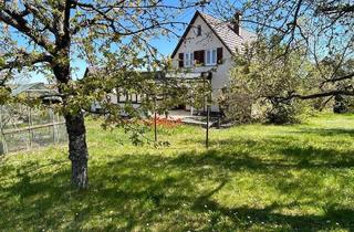 Einfamilienhaus kaufen in 71272 Renningen, Renningen - Gartenparadies in Renningen-Malmsheim: Herrlich gelegenes EFH mit Sonnenterrassen und 2 Garagen