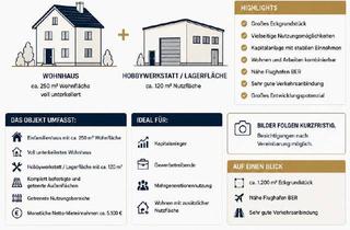 Einfamilienhaus kaufen in 12529 Schönefeld, Schönefeld - Einfamilienhaus + Hobbywerkstatt+Lager Halle