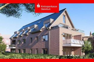 Wohnung kaufen in 48268 Greven, Greven - Neubau-Eigentumswohnung mit Betreuungsoption - zukunftssicher wohnen in Greven