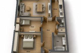 Wohnung kaufen in 60388 Frankfurt, Frankfurt am Main - Leerstehende ETW in Bergen mit zwei Balkonen.
