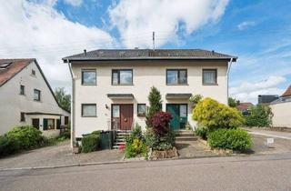 Doppelhaushälfte kaufen in 74078 Heilbronn, Heilbronn / Frankenbach - Viel Platz, ruhige Lage und sinnvoll modernisiert - Doppelhaushälfte, bereit für neue Bewohner