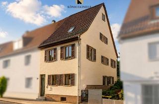 Doppelhaushälfte kaufen in 71665 Vaihingen an der Enz, Vaihingen an der Enz - DHH mit 5 Zimmern, 147 m2 Gesamtfläche, Terrasse und Garten in VaihingenEnz