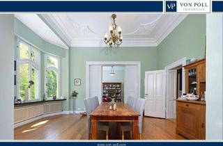 Wohnung kaufen in 42105 Wuppertal, Wuppertal - Stilvolle 5-Zimmer-Altbauperle im beliebten Briller Viertel - Wohnen im denkmalgeschützten Jugendstilhaus von 1902