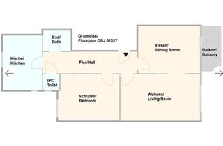Wohnung kaufen in 20357 Hamburg, Hamburg - Eigentumswohnung zu verkaufen im Schanzenviertel 59qm,saniert