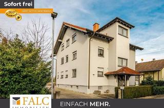Wohnung kaufen in 76474 Au, Au am Rhein - Sofort bezugsfreie 4-Zimmer-Wohnung mit Balkon am Ortsrand !!