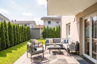 Wohnung kaufen in Erlenweg, 85649 Brunnthal, Perfekte Familienwohnung! NB Erstbezug sofort möglich. S/W, ruhig, sonnig mit traumhaftem Garten